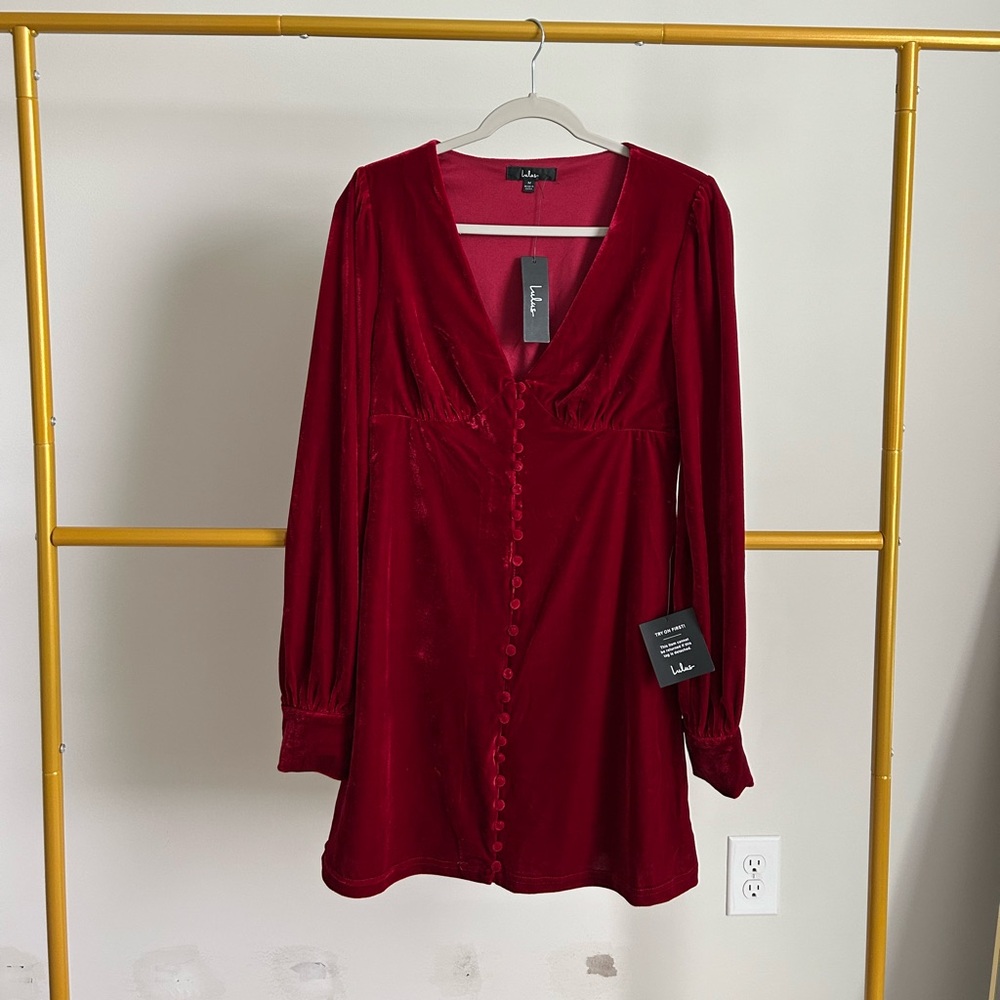 Make It Merry Mini Dress - Picture 3 of 7